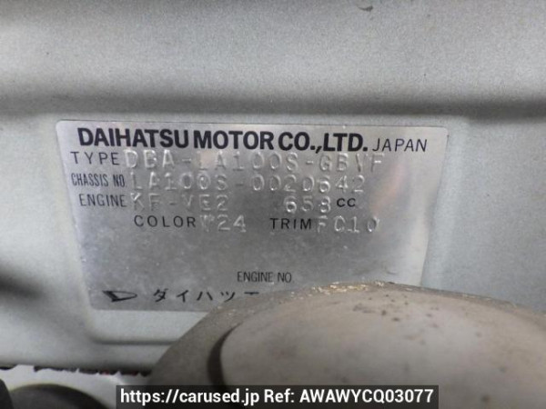 Used 2011 AT daihatsu move LA100S Image[10]