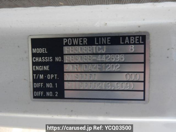 Used 1990 MT mitsubishi canter-guts FB308B Image[15]