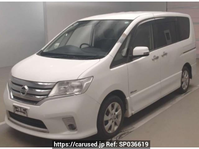 Buy Used 2013 Nissan Serena HFC26 (SP036619) - Carused.jp