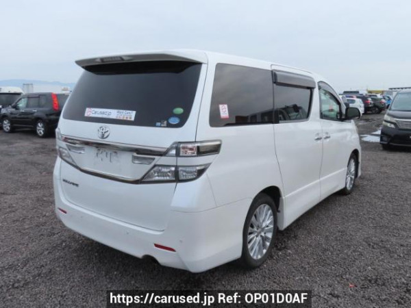 Used 2012 AT toyota vellfire ANH20W Image[6]