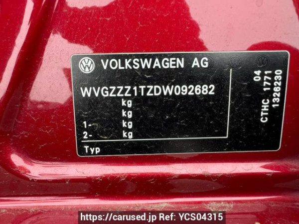 Used 2013 AT volkswagen golf-touran 1TCTH Image[10]