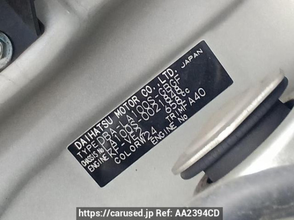 Used 2011 AT daihatsu move LA100S Image[10]