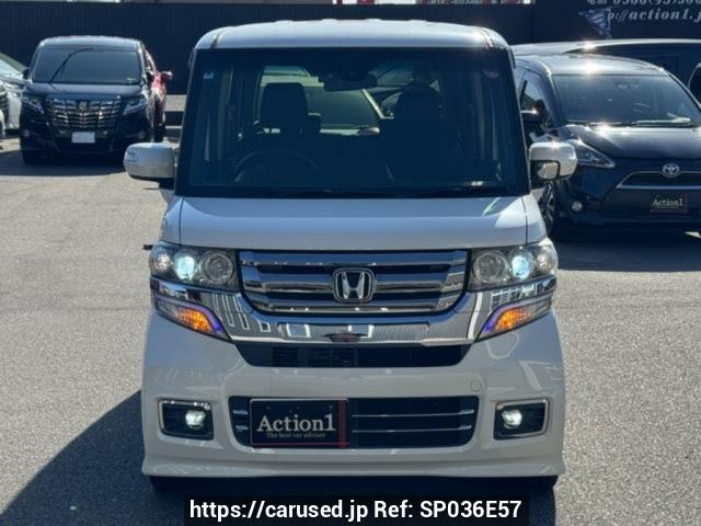Buy Used 2016 Honda N-BOX CUSTOM JF1 (SP036E57) - Carused.jp