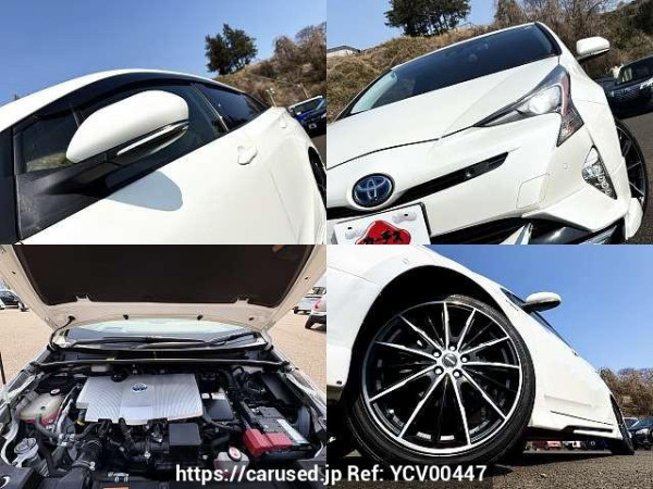 Used 2016 AT toyota prius DAA-ZVW50 Image[7]