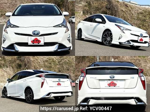 Used 2016 AT toyota prius DAA-ZVW50 Image[9]