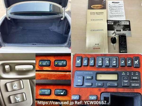 Used 1999 AT toyota celsior GF-UCF21 Image[5]