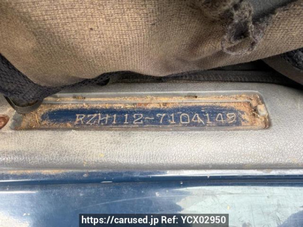 Used 2002 MT toyota hiace-van RZH112K Image[6]