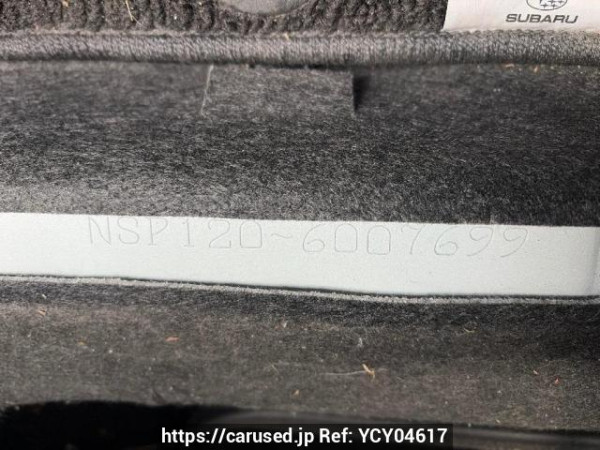 Used 2012 AT subaru trezia NSP120X Image[5]