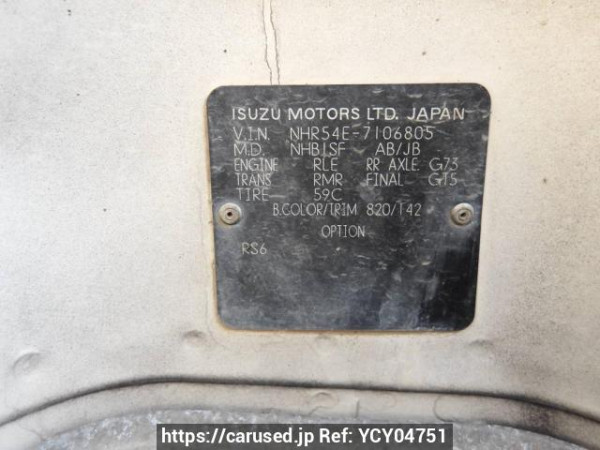 Used 1991 MT isuzu elf-truck NHR54E Image[15]