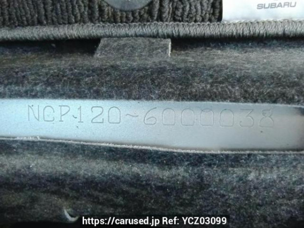 Used 2010 AT subaru trezia NCP120X Image[11]