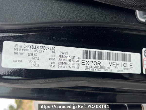 Used 2013 AT jeep wrangler-unlimited JK36L Image[11]