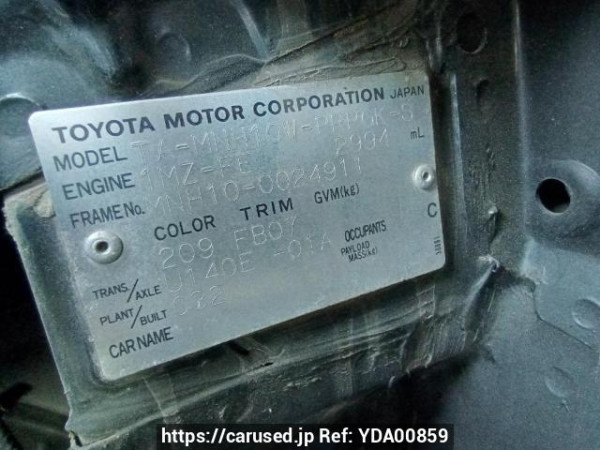 Used 2003 AT toyota alphard MNH10W Image[11]