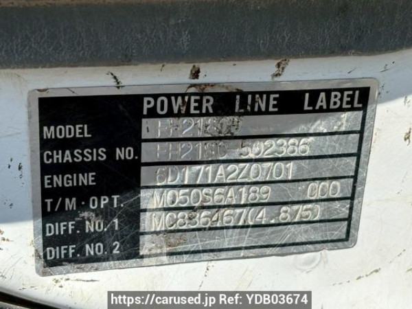 Used 1997 MT mitsubishi-fuso fighter FH218CD Image[20]