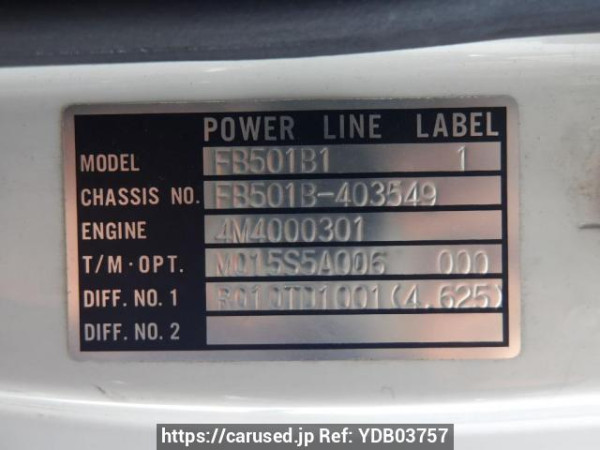 Used 1995 MT mitsubishi canter-guts FB501B Image[16]