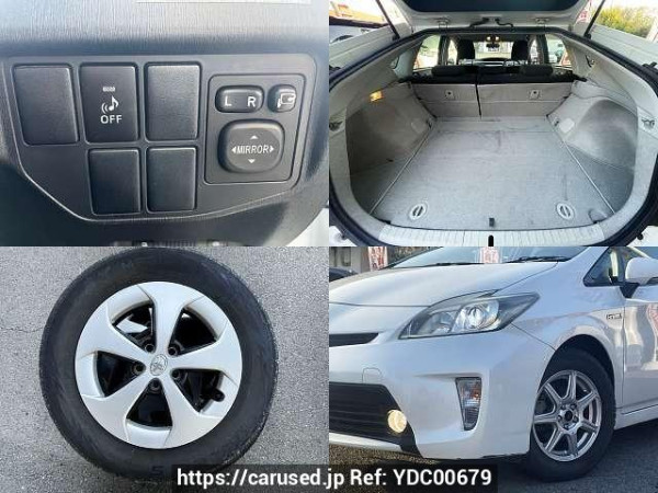 Used 2013 AT toyota prius DAA-ZVW30 Image[7]