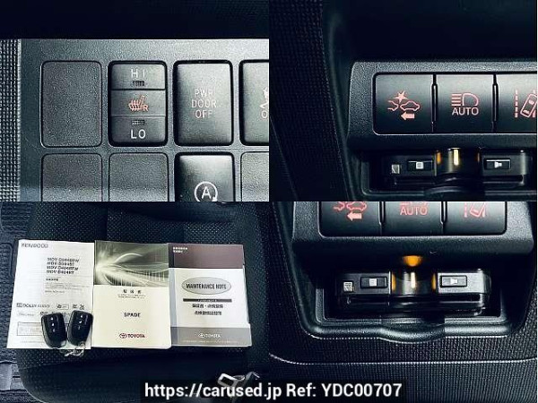 Used 2017 AT toyota spade DBA-NSP141 Image[5]