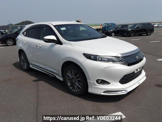 Buy Used 2015 Toyota Harrier ZSU60W (YDE03244) - Carused.jp