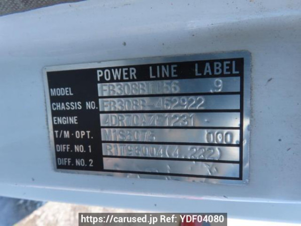 Used 1992 MT mitsubishi canter-guts FB308B Image[13]