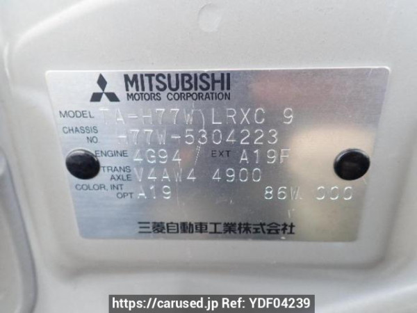 Used 2003 AT mitsubishi pajero-io H77W Image[8]