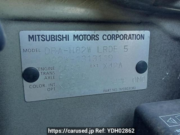 Used 2011 AT mitsubishi ek-wagon H82W Image[10]