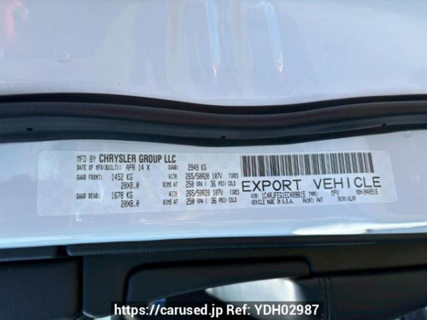 Used 2014 AT jeep grand-cherokee WK36TA Image[10]