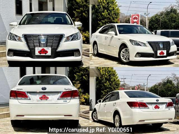 Used 2013 CVT toyota crown-hybrid DAA-AWS210 Image[9]