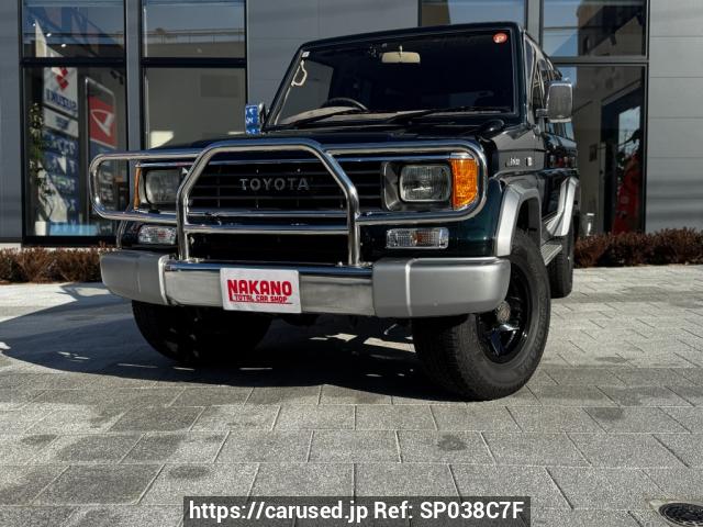 Buy Used 1994 Toyota Land Cruiser Prado KZJ78W (SP038C7F) - Carused.jp