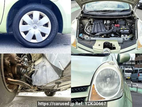 Used 2007 AT nissan note DBA-E11 Image[8]