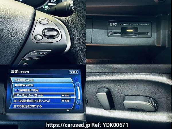 Used 2017 AT nissan fuga DBA-Y51 Image[5]