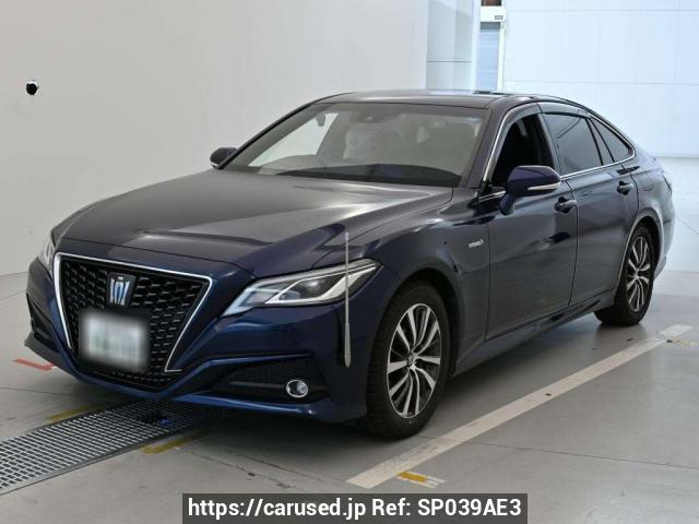 Buy Used 2020 Toyota Crown Hybrid AZSH20 (SP039AE3) - Carused.jp
