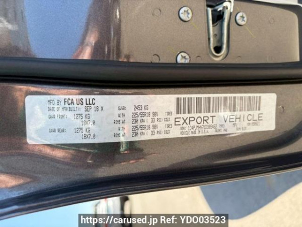 Used 2019 AT jeep cherokee KL20L Image[10]