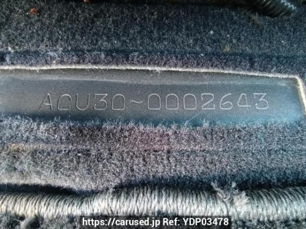 Used 2003 AT toyota harrier ACU30W Image[11]