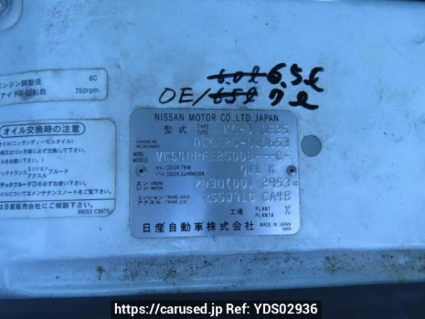 Used 2004 MT nissan caravan-bus DWGE25 Image[10]