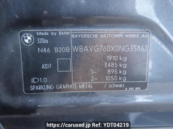 Used 2008 AT bmw 3-series VA20 Image[12]