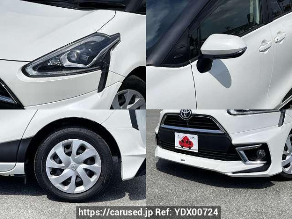 Used 2017 CVT toyota sienta DBA-NSP170G Image[7]