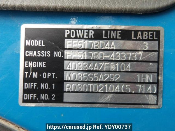 Used 1999 MT mitsubishi canter FE517BD Image[23]