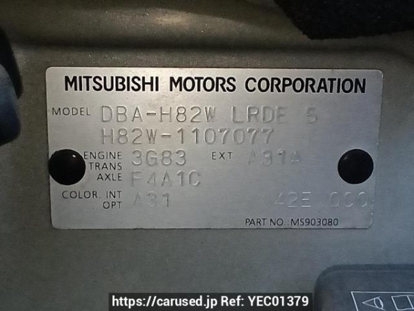 Used 2010 AT mitsubishi ek-wagon H82W Image[10]