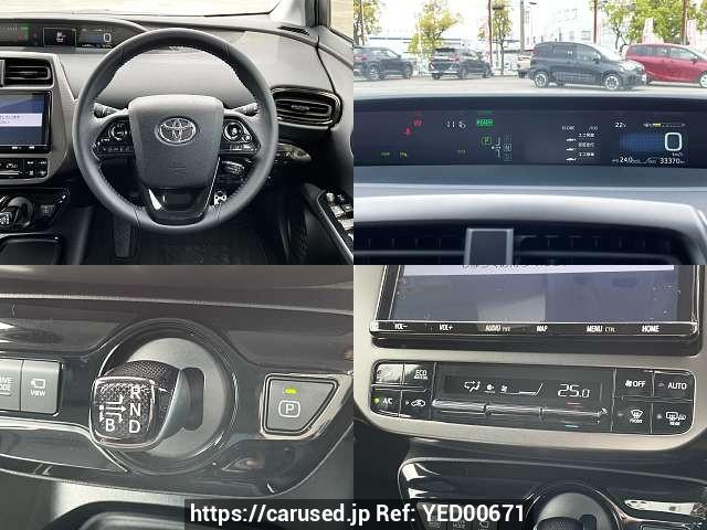 Buy Used 2022 Toyota Prius 6AA-ZVW51 (YED00671) - Carused.jp