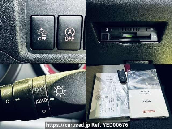 Used 2017 CVT toyota passo DBA-M700A Image[5]