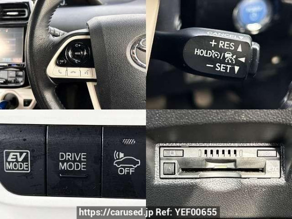 Used 2017 AT toyota prius DAA-ZVW50 Image[5]