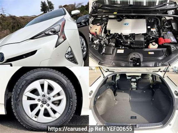 Used 2017 AT toyota prius DAA-ZVW50 Image[7]
