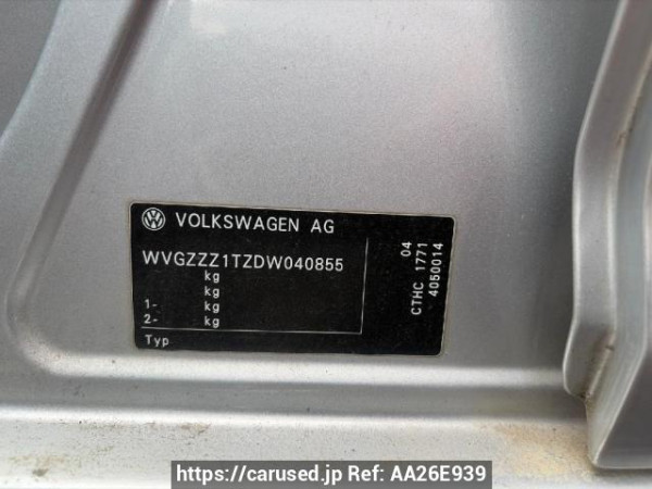 Used 2013 AT volkswagen golf-touran 1TCTHW Image[6]