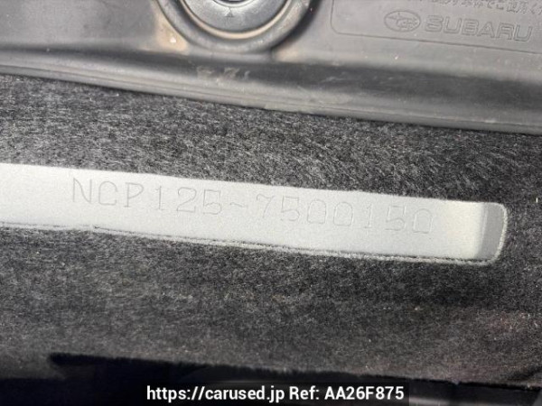 Used 2013 AT subaru trezia NCP125X Image[6]