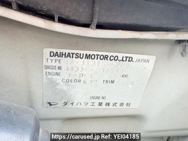 Used 2003 AT daihatsu terios-kid J131G Image[10]