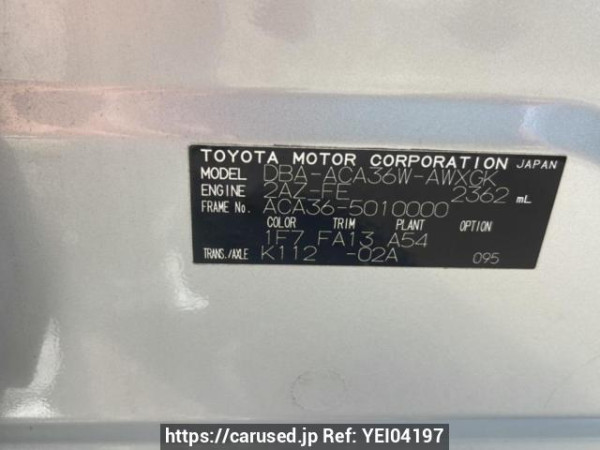Used 2006 AT toyota rav4 ACA36W Image[10]