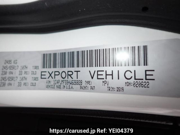 Used 2017 AT jeep cherokee KL32L Image[11]