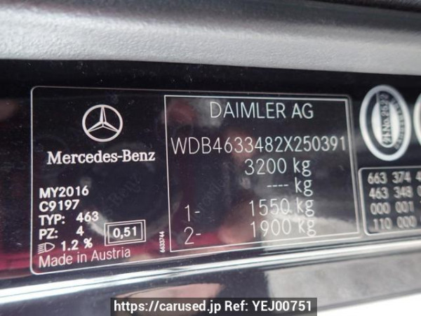 Used 2016 AT mercedes-benz g-class 463348 Image[10]