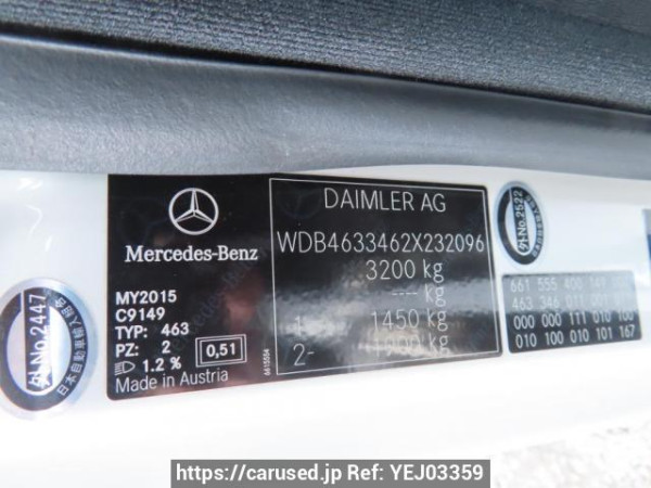 Used 2015 AT mercedes-benz g-class 463346 Image[10]