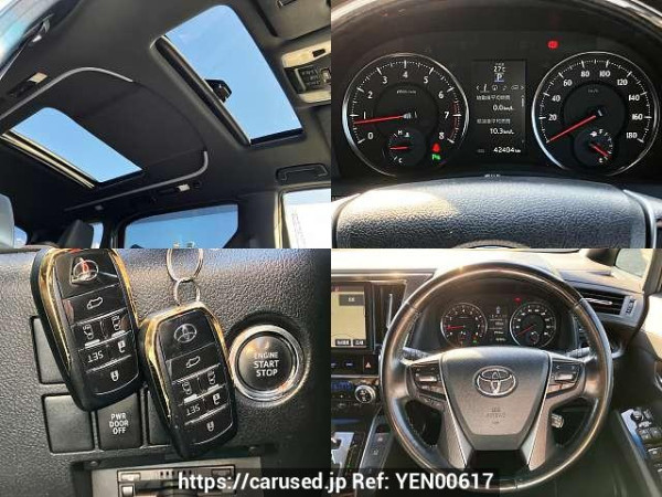 Used 2017 AT toyota alphard DBA-AGH30W Image[6]