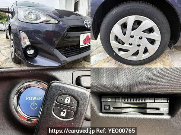 Used 2015 CVT toyota aqua DAA-NHP10 Image[8]